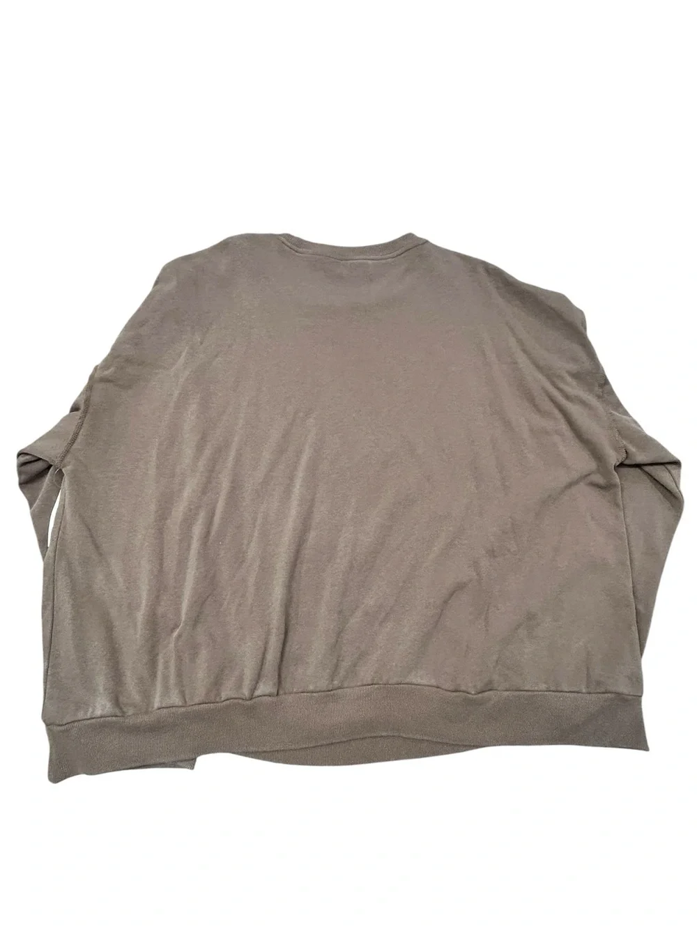 2PAC Graphic Men’s Crewneck Sweater in Faded Brown NWT 3XL Hip‎ Hop Casual